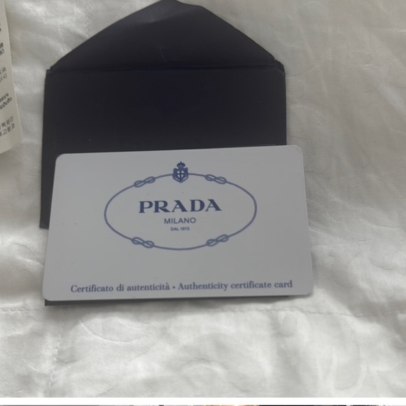 Prada Tan Crochet Tote with Black Logo - Picture 5 of 7